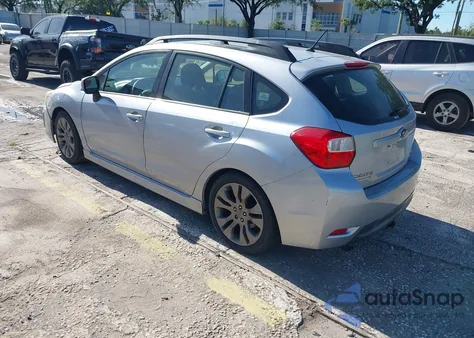 2014 Subaru Impreza 2.0I Sport Premium from USA, damaged, VIN JF1GPAL65E8217879